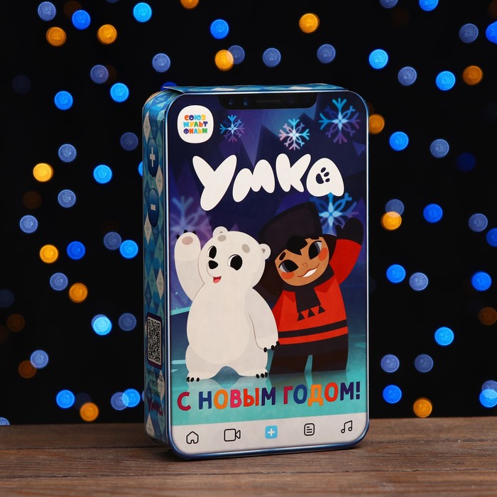 

Коробка подарочная складная "Умка" 12,7 х 4,5 х21,5 см