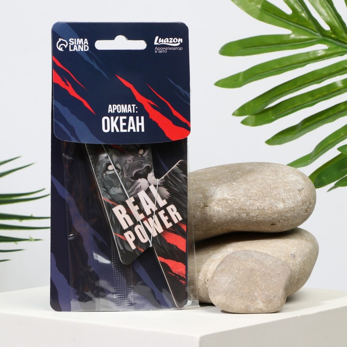 

Ароматизатор в авто Real power, аромат: океан