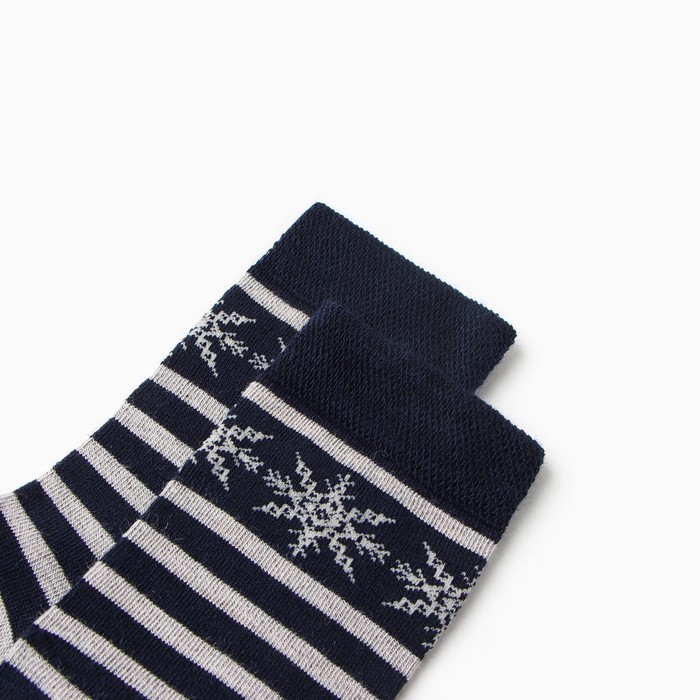 фото Носки женские, цвет синий, размер 23 бчк