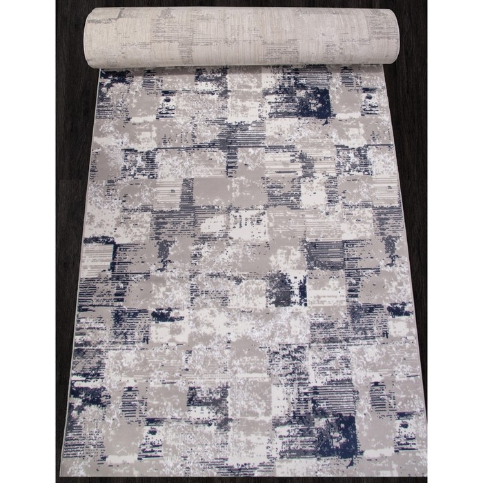

Ковровая дорожка Richi, размер 150x2500 см, цвет gray-blue