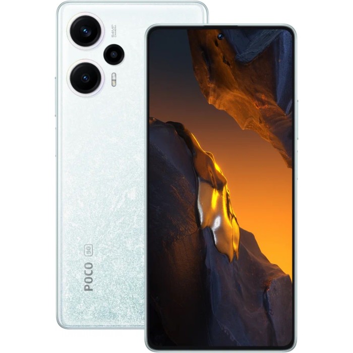 фото Смартфон xiaomi poco f5 ru, 6.67'', 12 гб, 256 гб, 64 мп, 16 мп, 5000 мач, белый