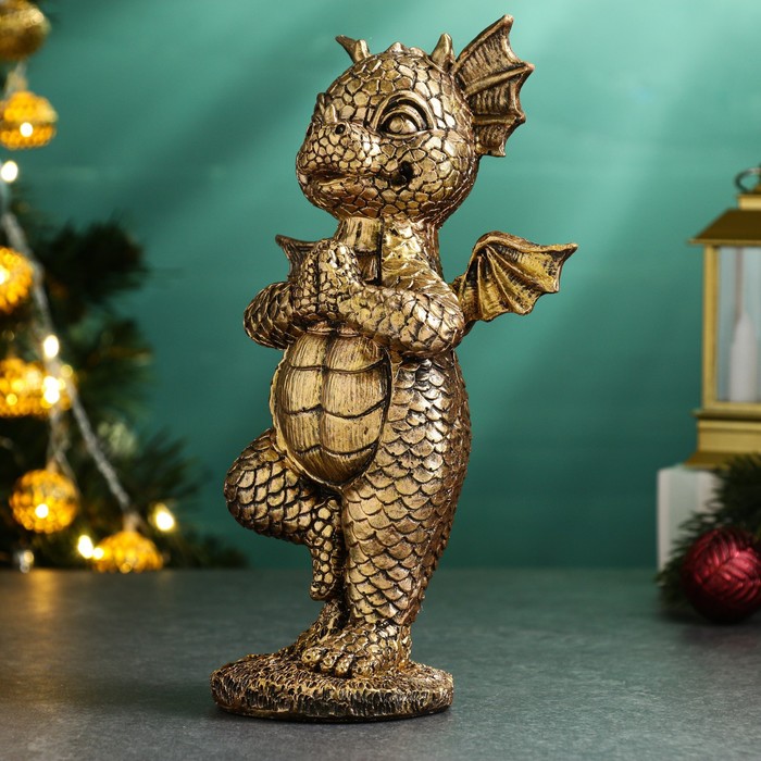 

Фигура "Дракончик стоит" бронза, 13х22,5см