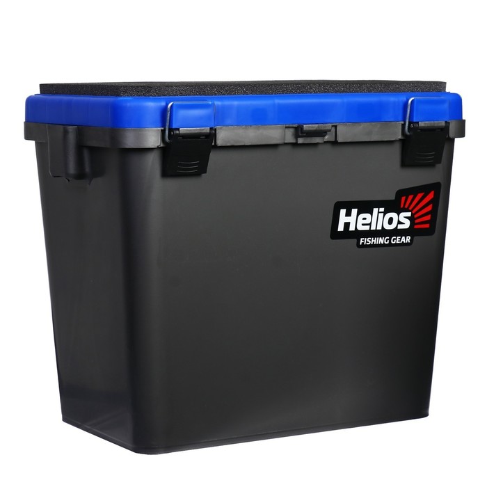 ящик м зимний односекционный helios цвет синий Ящик зимний HELIOS односекционный, цвет серо-синий
