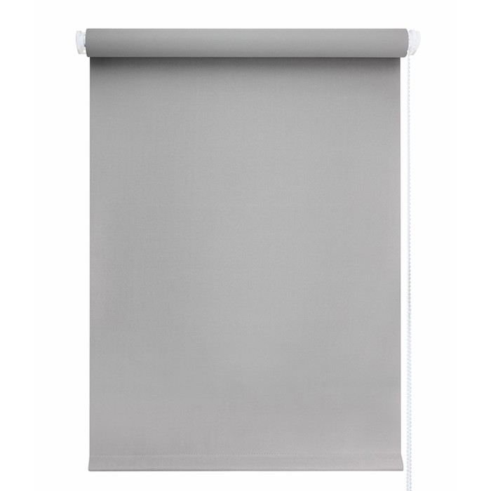 Штора рулонная «Блэкаут», 120х175 см, цвет графит штора рулонная светонепроницаемая блэкаут brabix 120х175 см белый серебро 606017