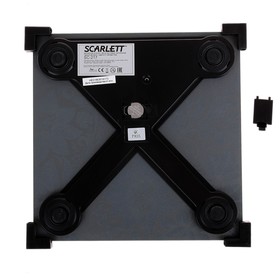 Весы напольные Scarlett SC-217, электронные, до 180 кг, графитовые от Сима-ленд
