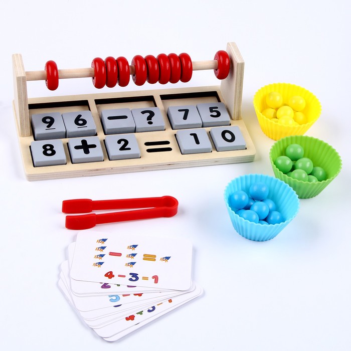 

Развивающая игра «Учимся считать» 13 × 22,5 × 8 см