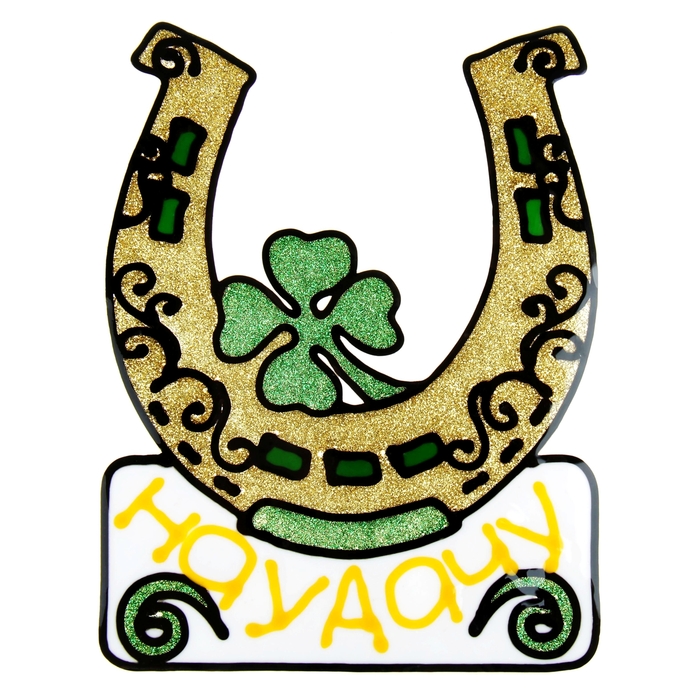 Наклейка на авто "На удачу"