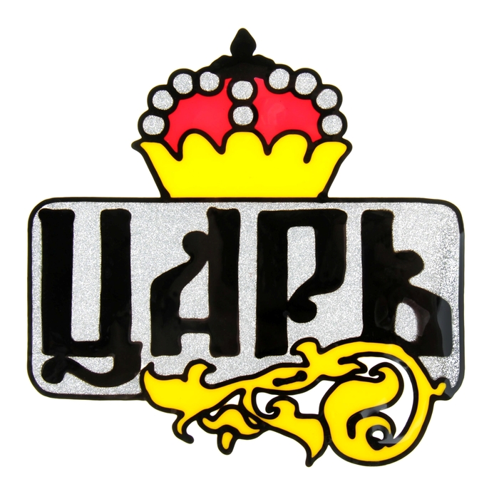 Наклейка на авто "Царь"