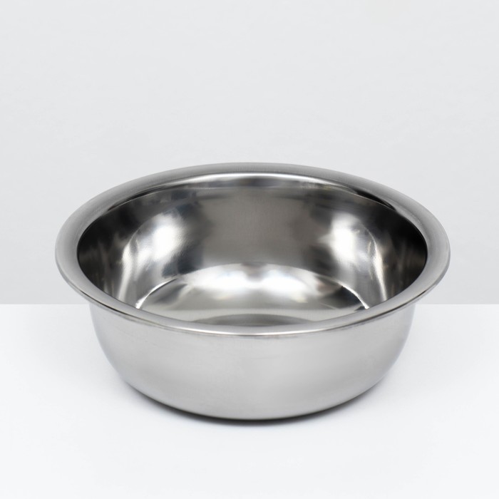 

Миска металлическая эконом, 1 л, 17 х 6,5 см