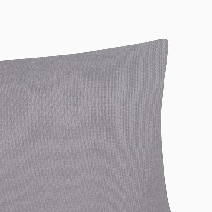 фото Чехол на подушку экономь и я 42*42 см серый, 100% п/э