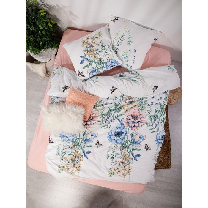 

Постельное бельё дуэт с простынёй на резинке, размер 180x200x20 см, 145x215 см - 2 шт, 50x70 см - 2 шт