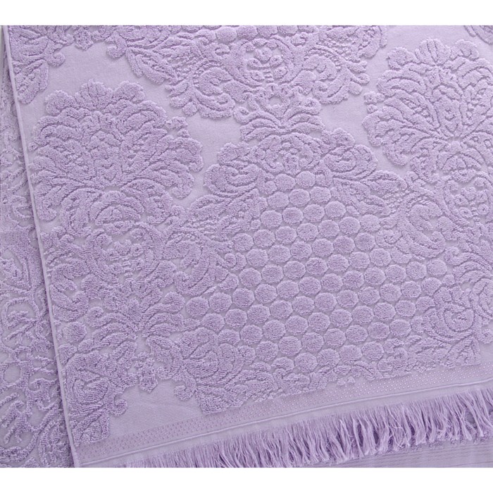 Маxровое полотенце «Монако», размер 100x150 см, цвет лаванда