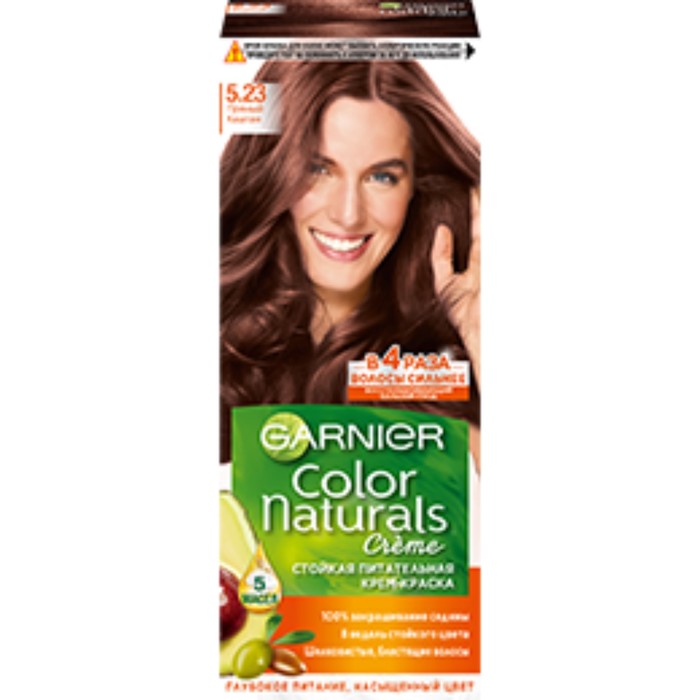 Краска для волос Color Naturals, 5.23 пряный каштан краска для волос растительная artcolor bio naturals каштан 4 50 г