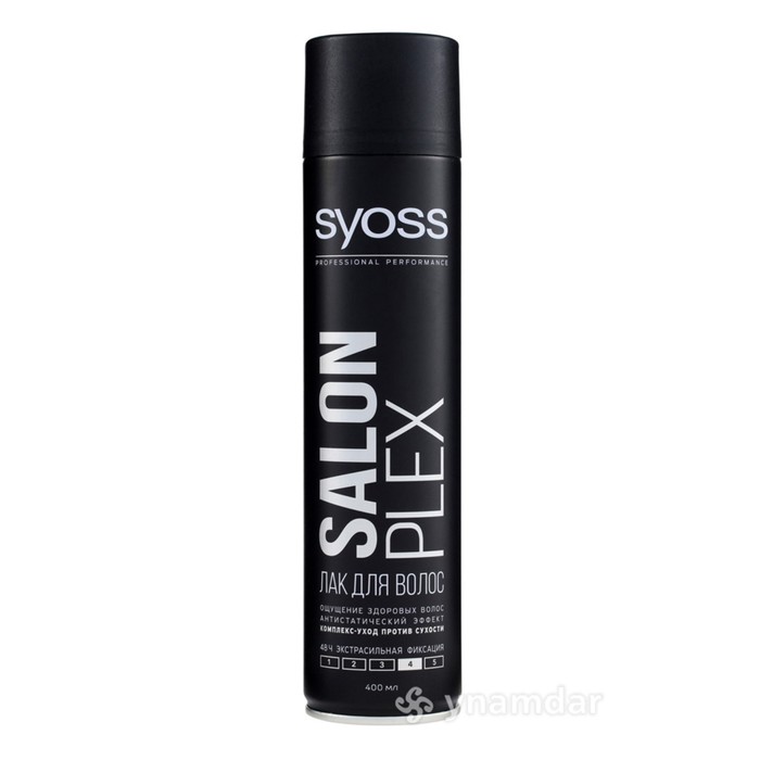 Лак для волос Syoss Salon Plex, экстрасильная фиксация, 400 мл лак для волос syoss salon plex экстрасильная фиксация 400 мл