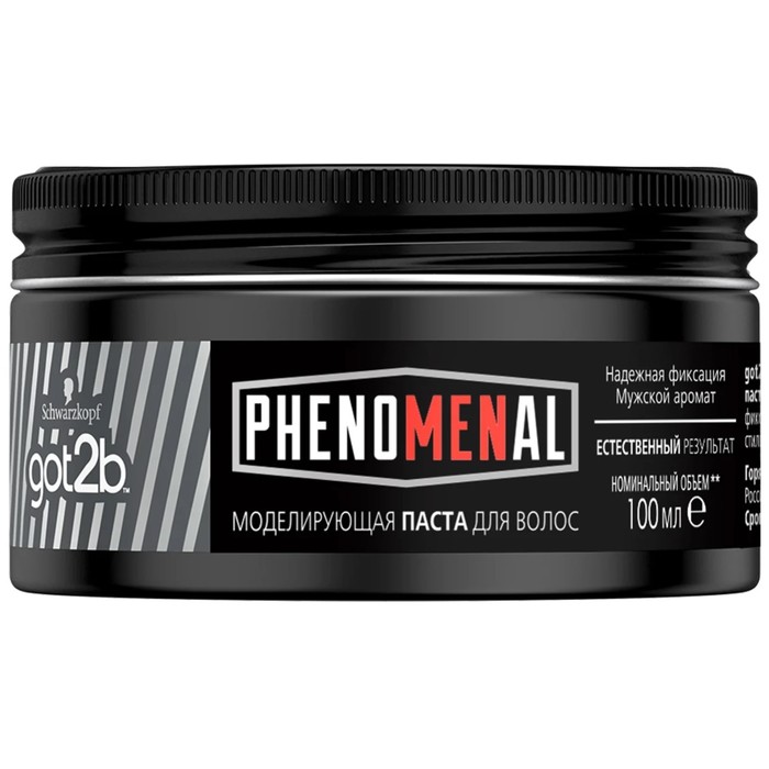 

Паста для укладки волос Got2b PhenoMENal, моделирующая, 100 мл