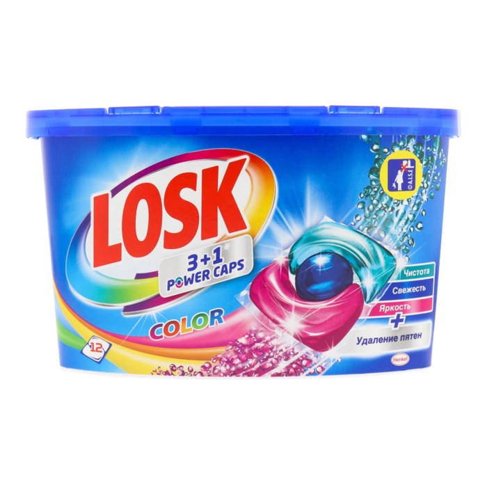 

Средство для стирки Losk Caps Color, 12 шт
