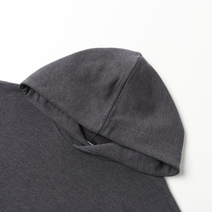 фото Толстовка детская, цвет тёмно-серый меланж, рост 170 см let's go