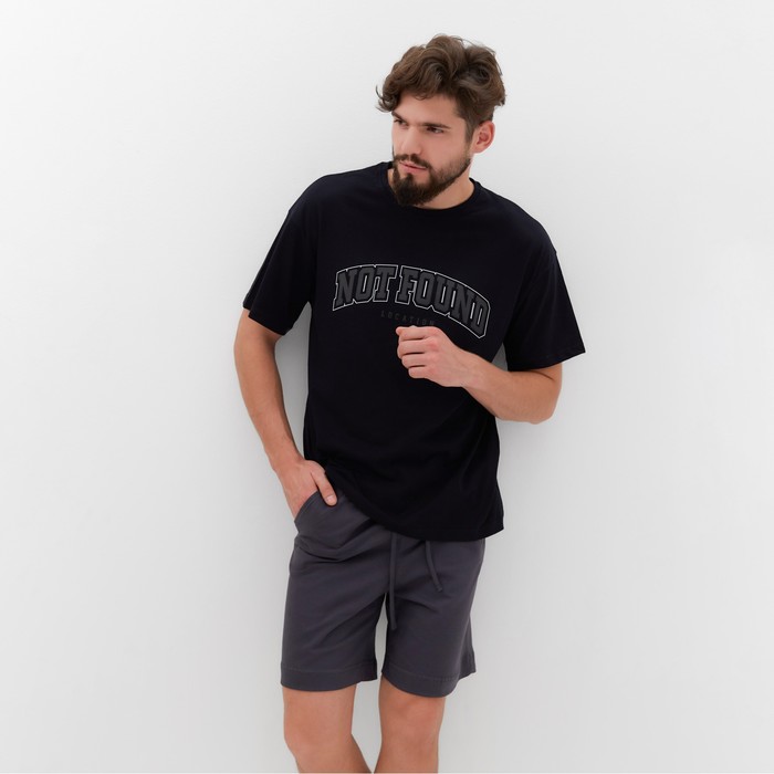 

Пижама мужская KAFTAN Not found размер 50, серый/черный