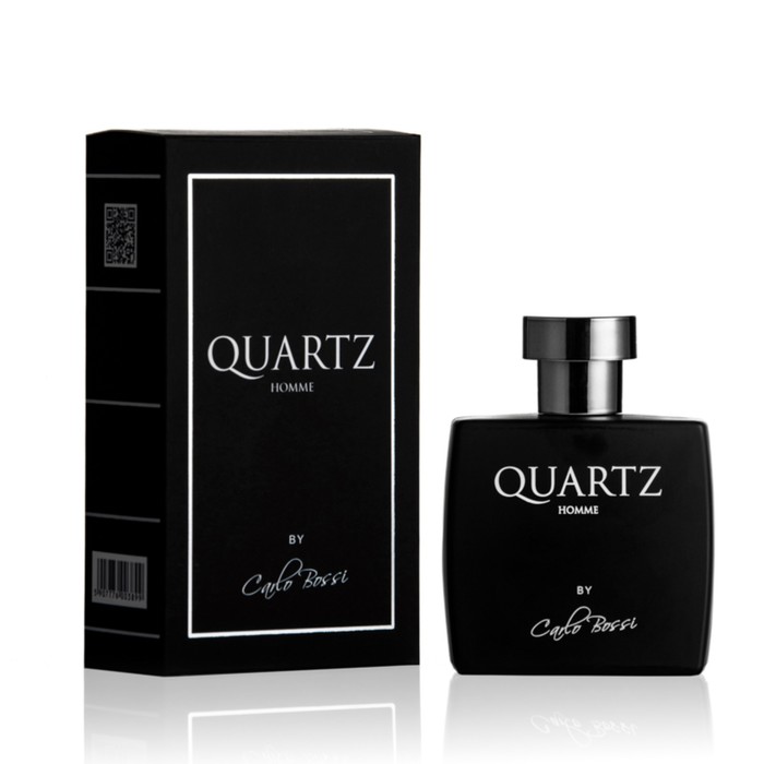 Вода парфюмированная мужская Carlo Bossi Quartz Homme Black, 100 мл