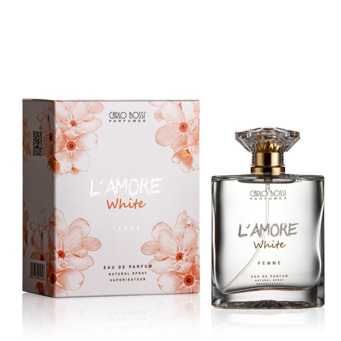 Вода парфюмированная женская Carlo Bossi L’Amore White, 100 мл вода парфюмированная женская carlo bossi red light 100 мл