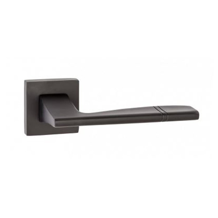 Комплект ручек RENZ INDH 72-03 B, цвет черный комплект ручек для дверей renz indh