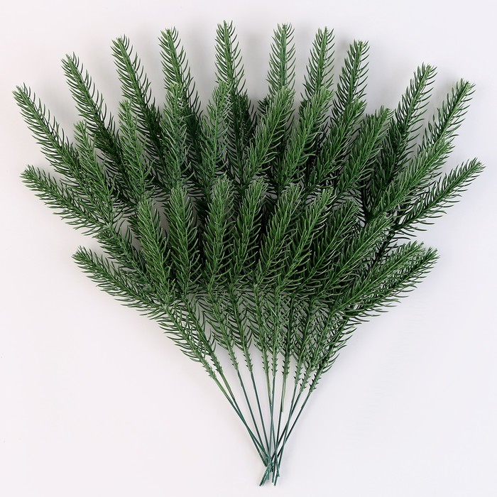 

Литая веточка, зелёная, 30 × 9 см, набор 10 шт.
