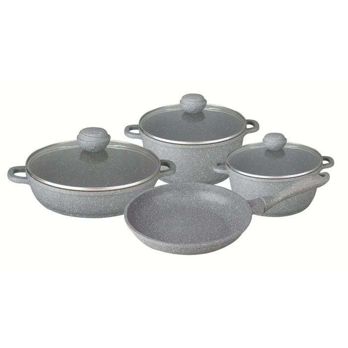 Набор посуды Bekker Silver Marble, 7 предметов кухонный набор bekker 7 предметов
