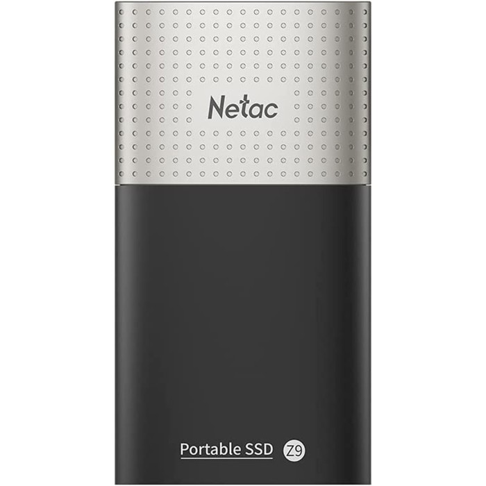 Накопитель SSD Netac USB-C 2000GB NT01Z9-002T-32BK Z9 1.8 черный внешний ssd накопитель netac z9 2000gb nt01z9 002t 32bk