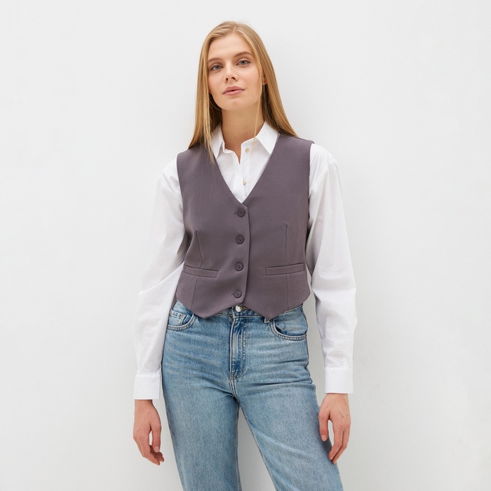 

Жилет женский MIST: Classic Collection р. 50, серый