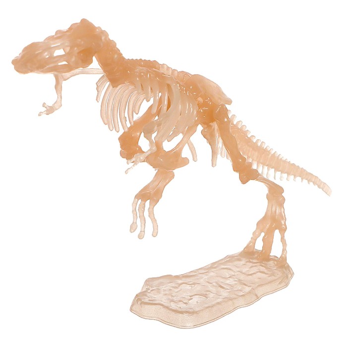 фото 3d пазл «тираннозавр», кристаллический, 12 деталей zabiaka