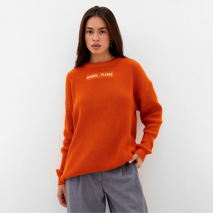 

Джемпер женский MIST "Aperol", оранжевый, р. M (44-46)