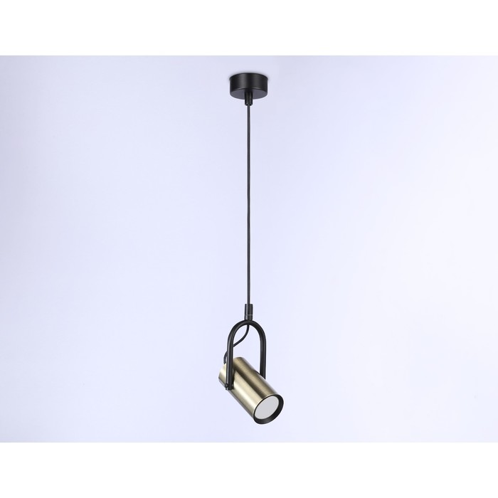 

Светильник подвесной поворотный со сменной лампой Ambrella light, Move, TA13198, GU10, цвет чёрный, бронза