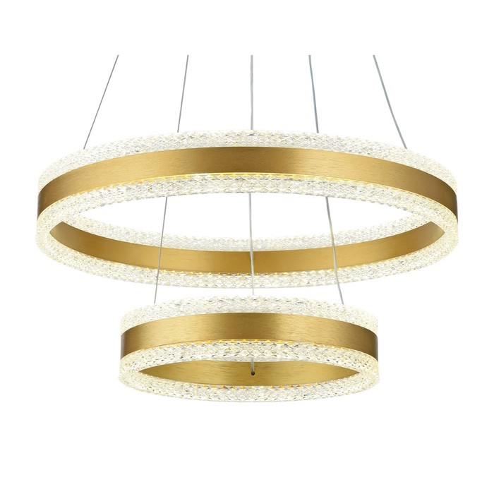 Управляемый подвесной светодиодный светильник Ambrella light, Original, FA6178, 2хLED, 108 Вт, 8100Lum, 3000-6400К, цвет золото