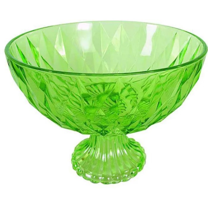 Ваза для фруктов Bekker Stellar, d=22.8 см, цвет зелёный ваза для фруктов bekker clarity 32 3 см