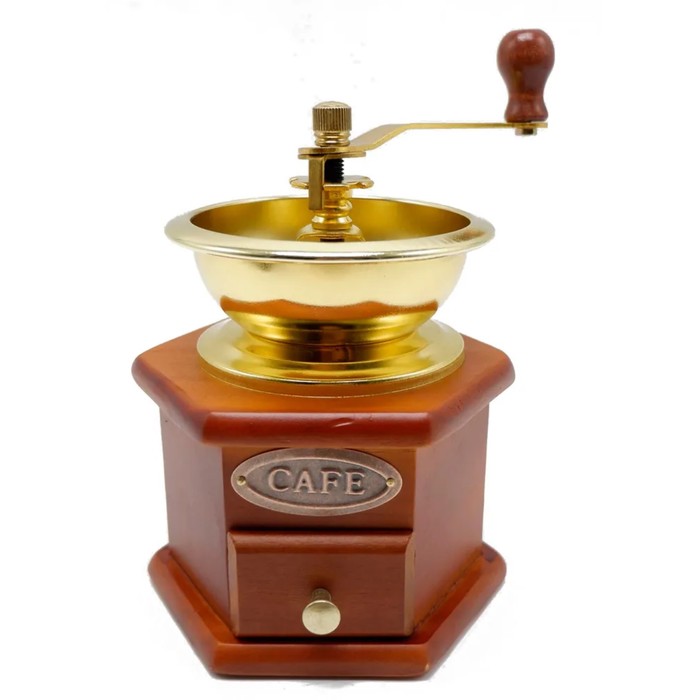

Кофемолка ручная Bekker, размер 12.5х12.5х18.5 см, цвет коричневый