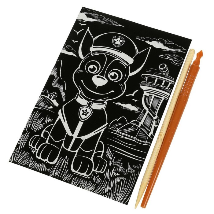 

Гравюра золотая «Суперщенки» 10 ×15 см