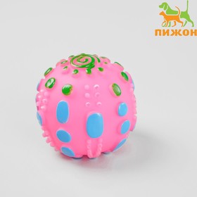 Игрушка пищащая 'Чудо-мяч', 6,5 см, микс цветов Ош