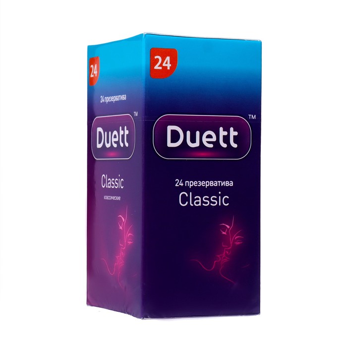 Презервативы DUETT Classic 24 шт duett презервативы duett classic 30 шт