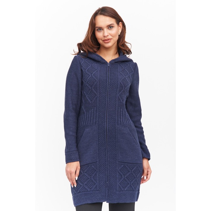 

Кардиган женский, размер 46, цвет джинс