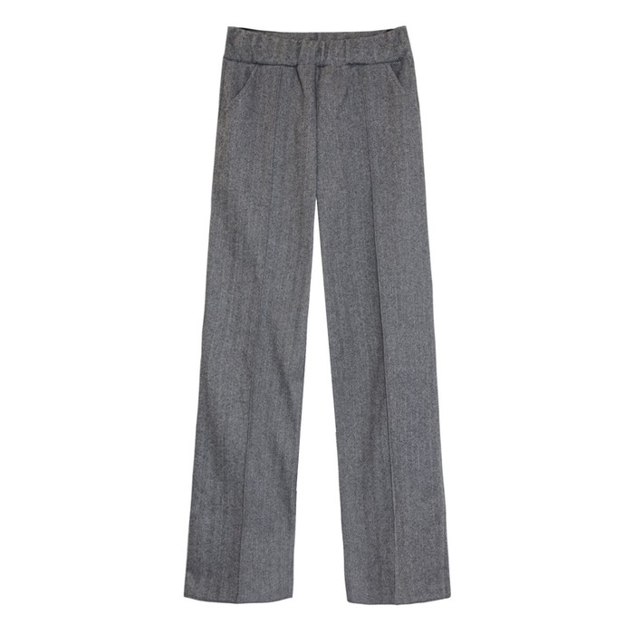 

Брюки женские, размер 48, цвет серый