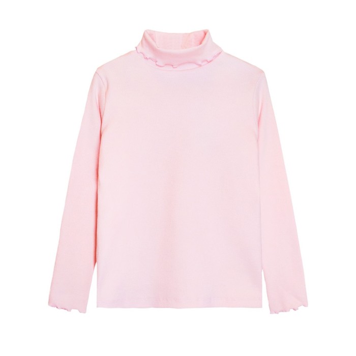 Водолазка для девочки, рост 158 см, цвет розовый футболка для девочки рост 158 см цвет розовый принт кот с лапками