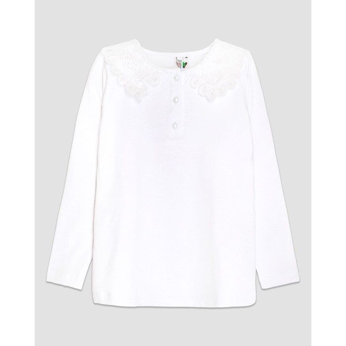 

Джемпер для девочки, рост 134 см, цвет белый