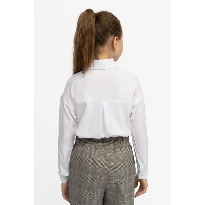 фото Рубашка для мальчика, рост 158 см, цвет белый be friends