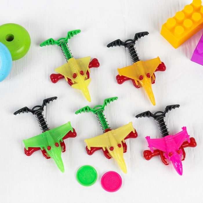 Стрелялка "Самолет", цвета МИКС