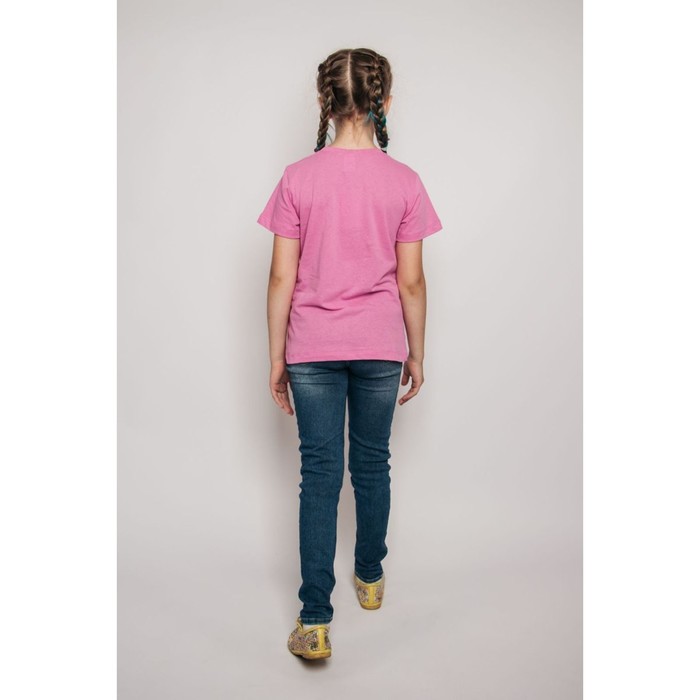 

Футболка для девочки, рост 158 см, цвет розовый