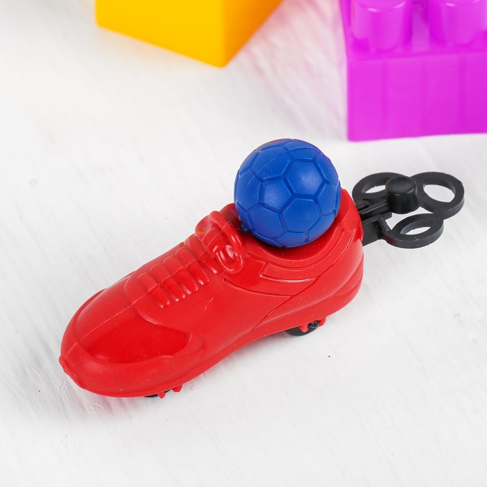 Стрелялка "Футбольный бутс", цвета МИКС