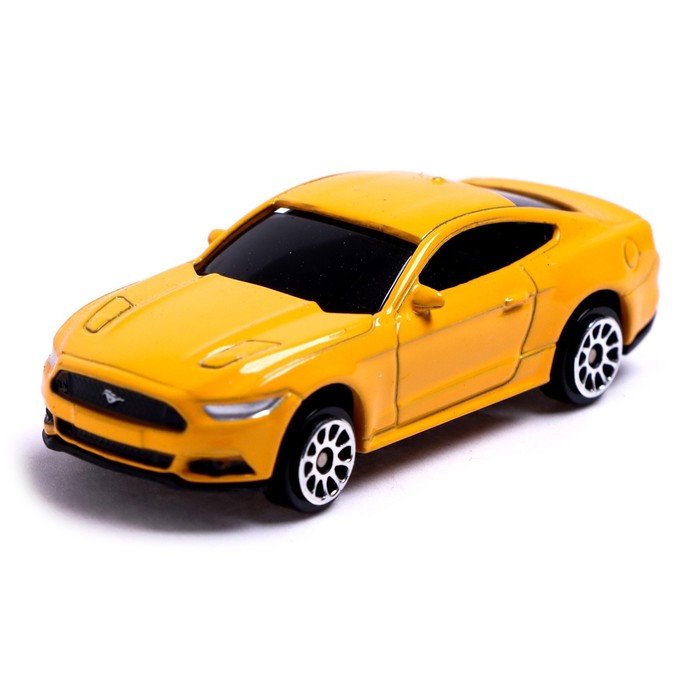 

Машина металлическая FORD MUSTANG, 1:64, цвет МИКС, в пакете