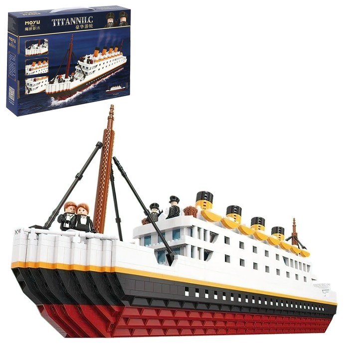 Конструктор Мини Блок «Титаник», 2980 деталей конструктор 720 деталей rms титаник 1 450 executive edition
