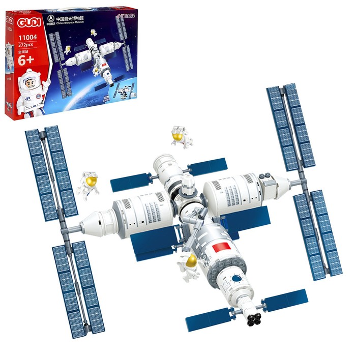 Конструктор Космос «МКС», 372 детали конструктор космос марсоход 354 детали