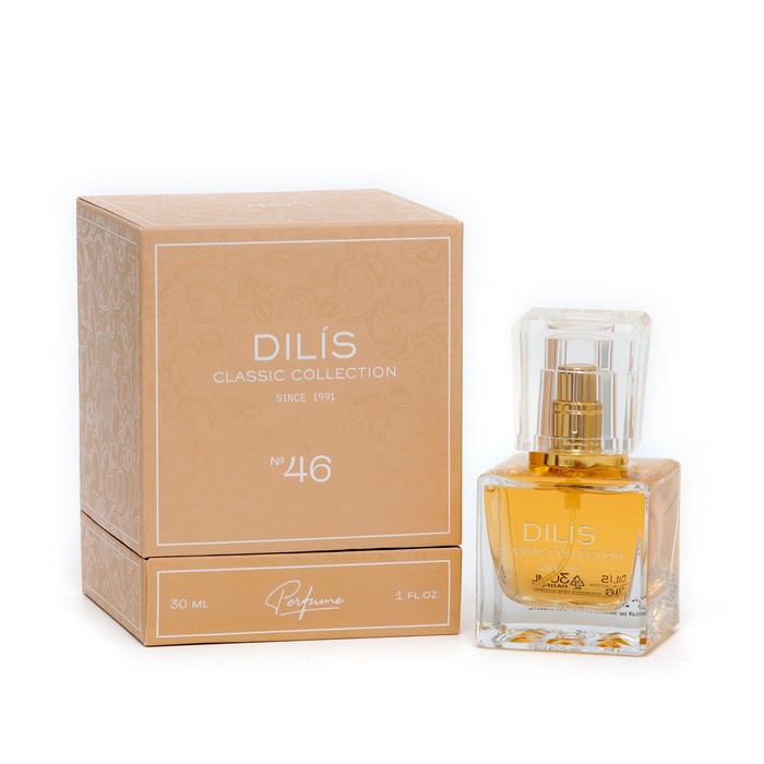 Духи женские экстра Dilis Classic Collection № 46, 30 мл духи женские dilis parfum classic collection 43 30 мл